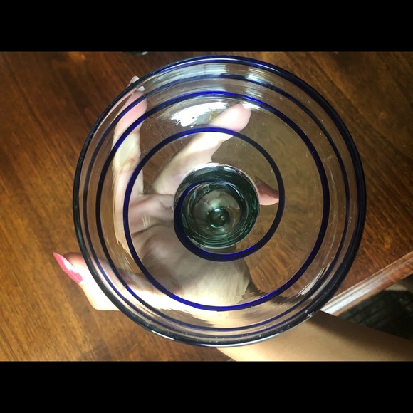 Set of glass Margarita cups - Picture 3 of 5